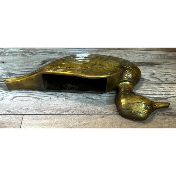 Vintage Syroco Duck Wall Sconce Planter #4544 - Picture 5 of 12